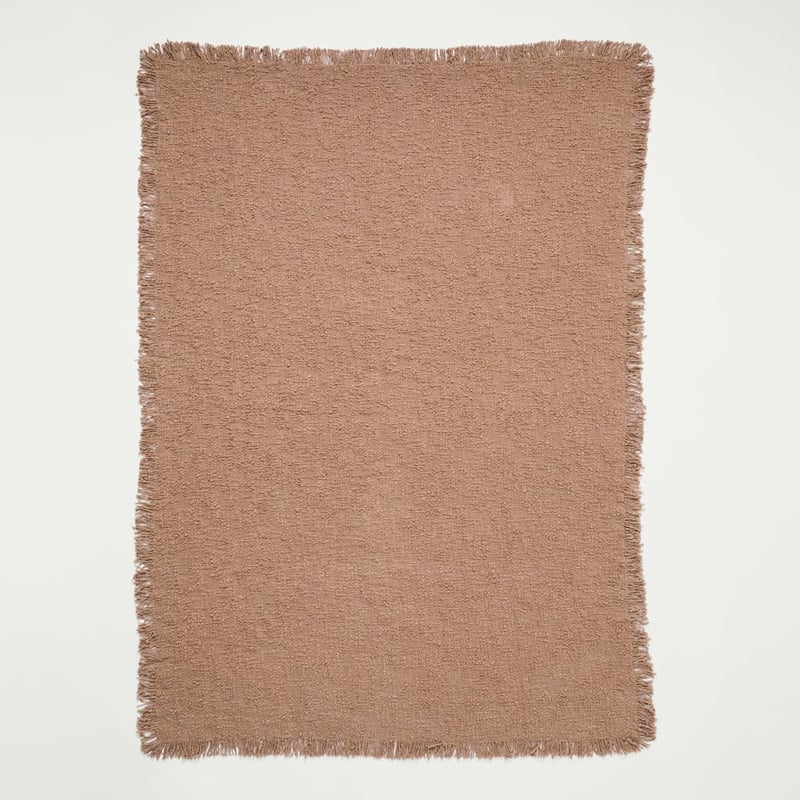 Leiden Hazelnut Boucle Throw