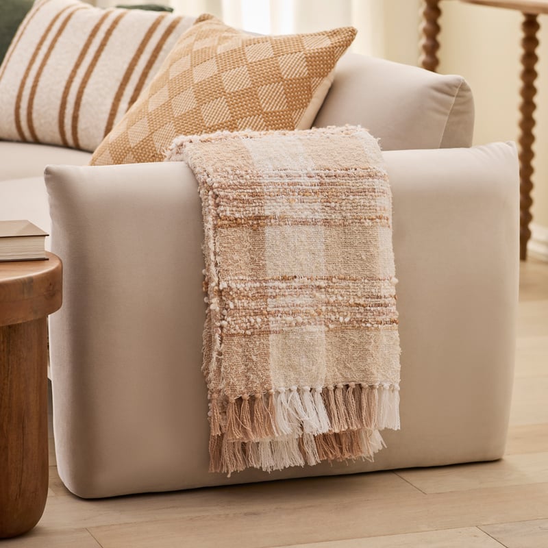 Heidelberg Naturals Check Throw