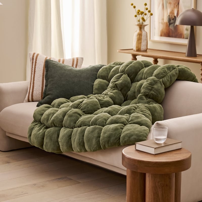 Marshmallow Forest Throw