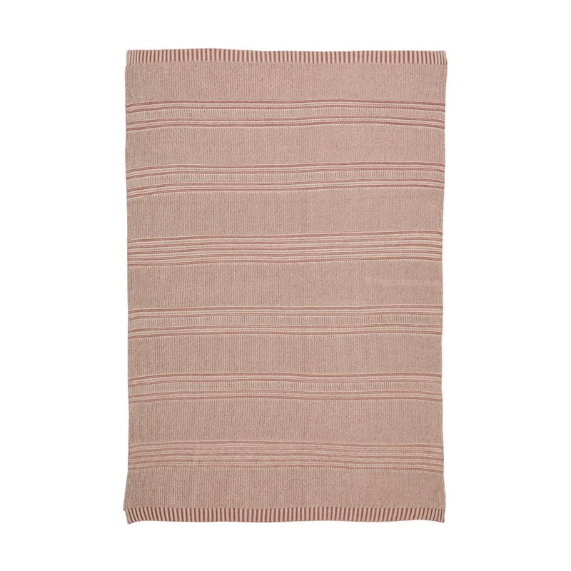 Buxton Rose Dust Knit Throw