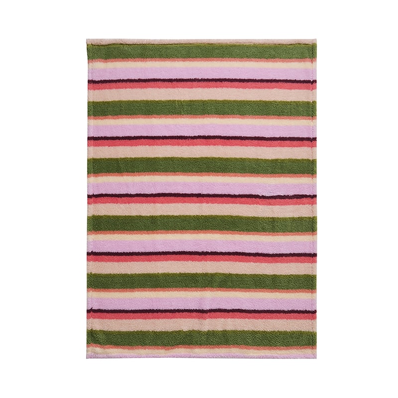 Cloud Cottage Chic Stripe Throw