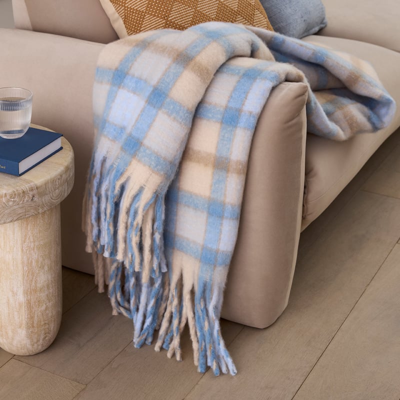 Michigan Flinders Check Throw