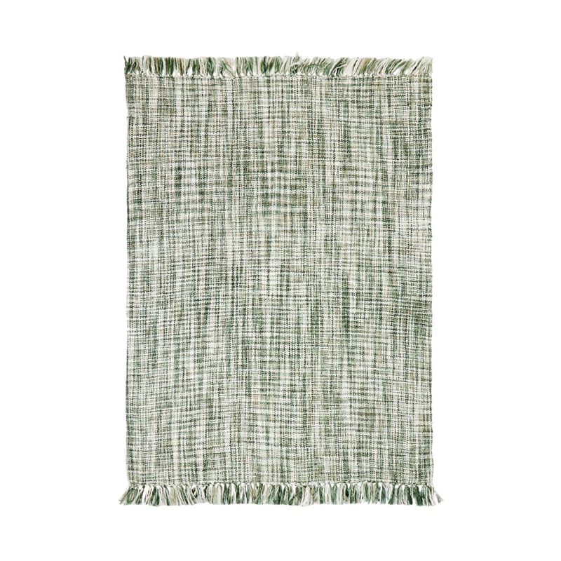 Burleigh Green Boucle Throw