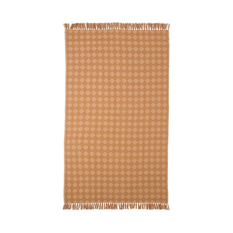 Harlequin Peanut Check Throw