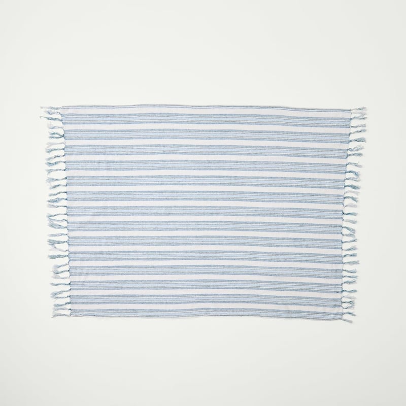 Bellarine Seamist Stripe Throw