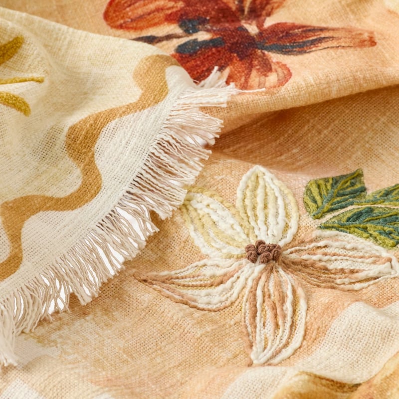 Island Paradise Brown Throw