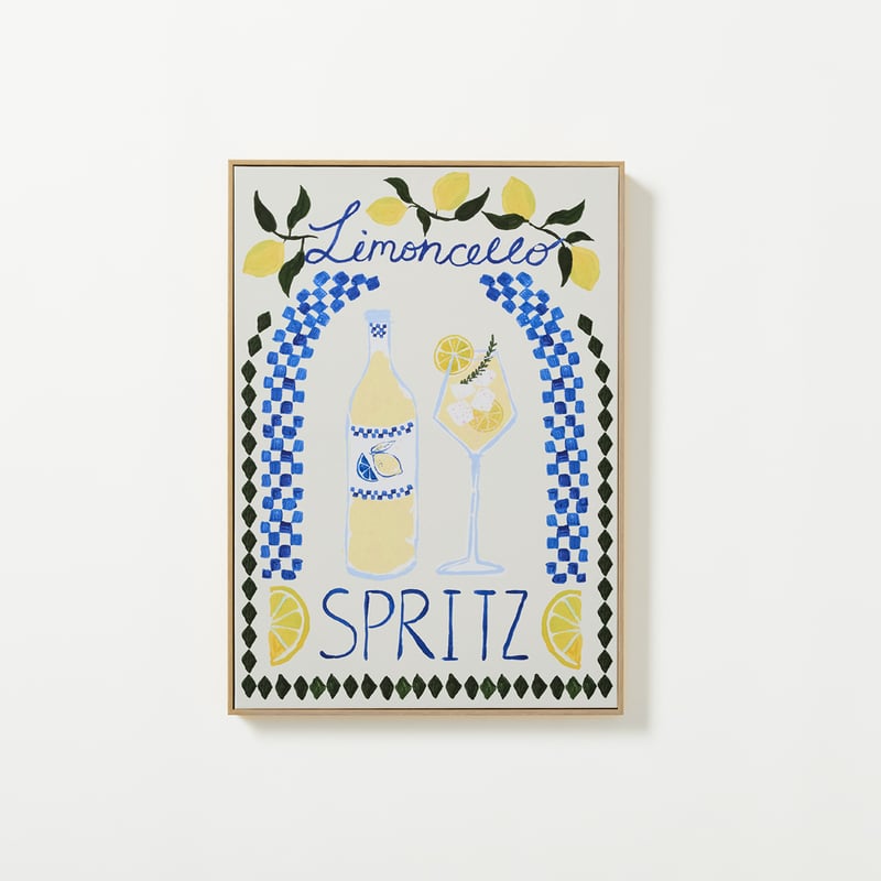 Cocktail Hour Limoncello Canvas