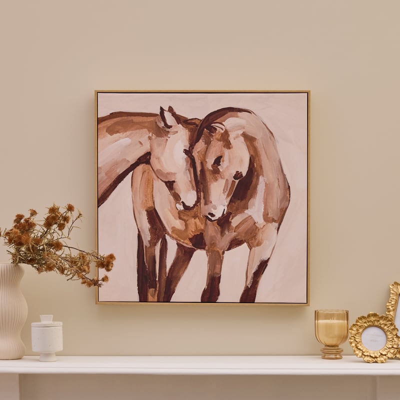 Estate Horse Friends Canvas