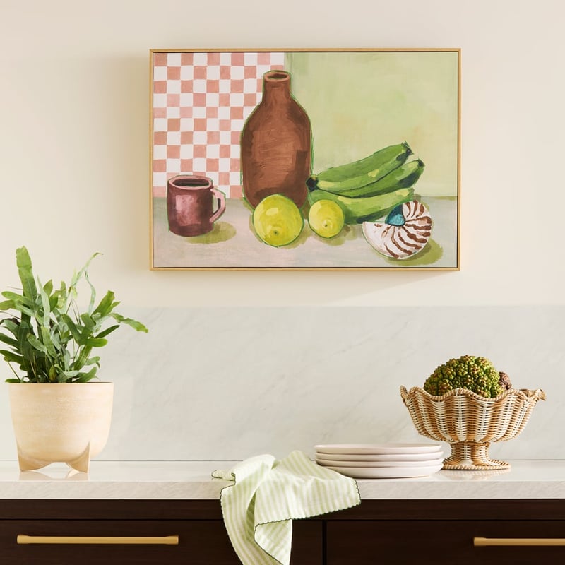 Table Style Coffee Break Canvas