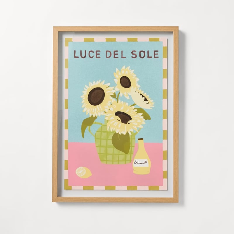 Sunflower Luce Del Sole Wall Art