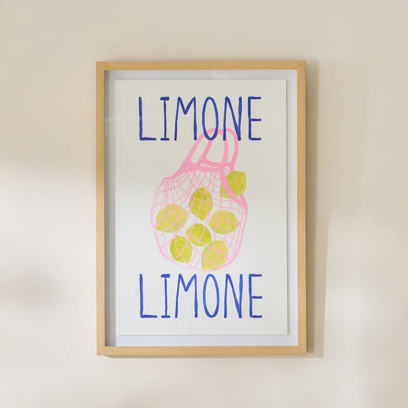 Italian Frutta Lemons Wall Art