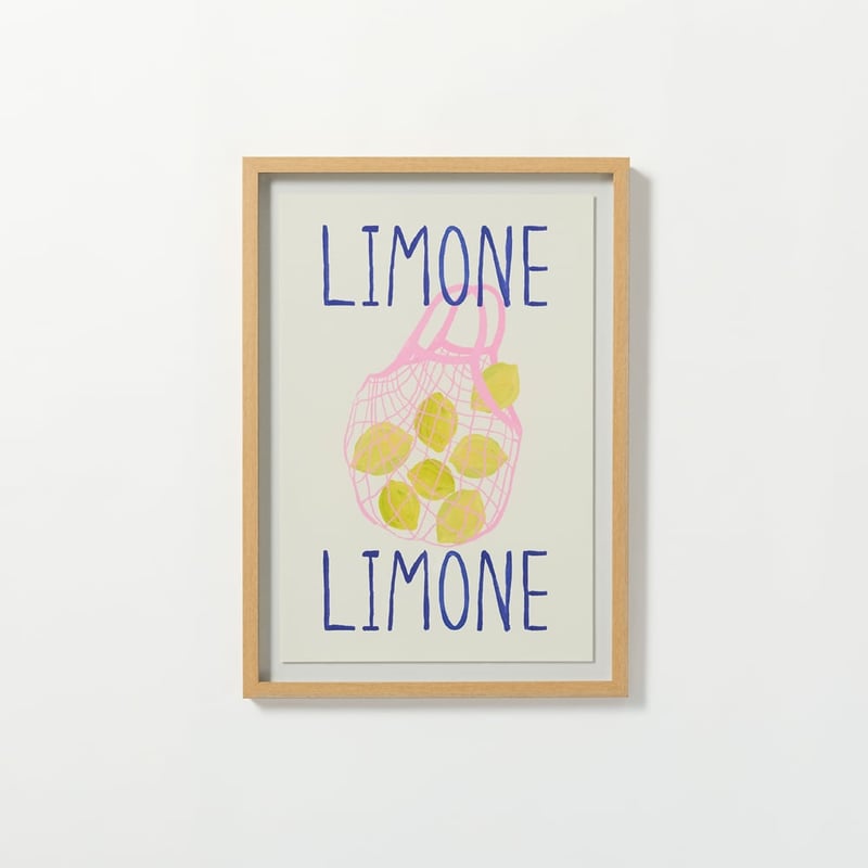 Italian Frutta Lemons Wall Art