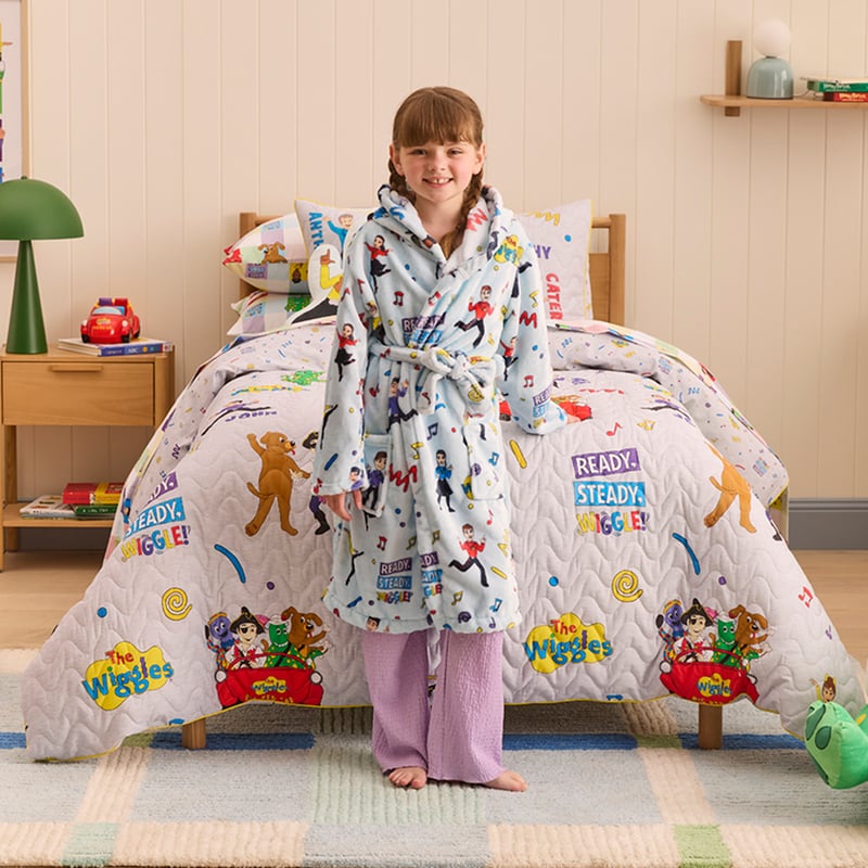 The Wiggles Ready Steady Wiggle Dressing Gown