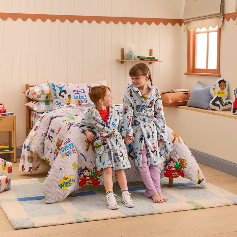 The Wiggles Ready Steady Wiggle Dressing Gown