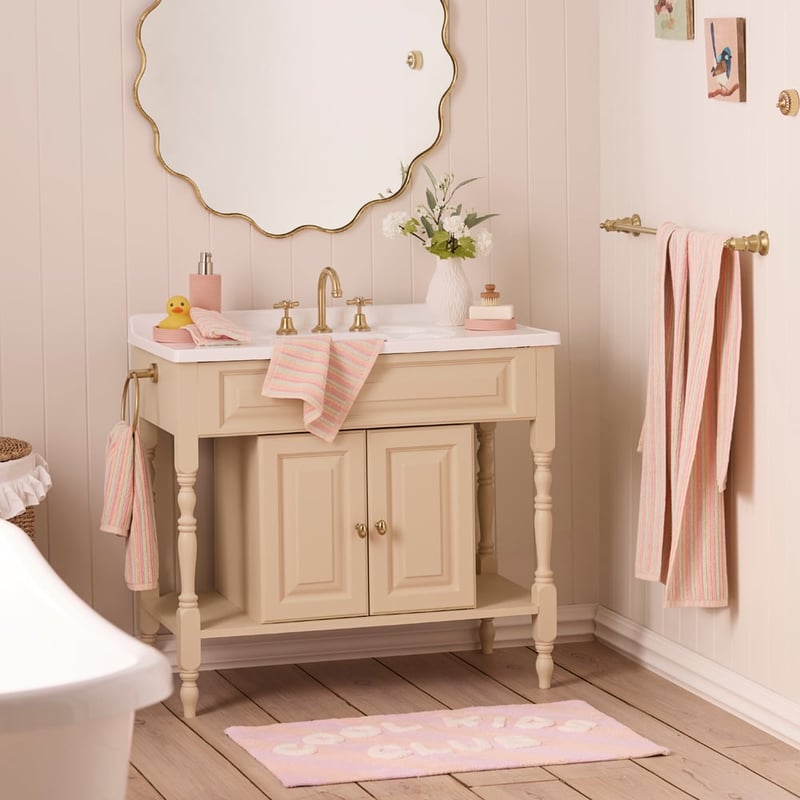 Sunderland Pink Multi Stripe Towel Range