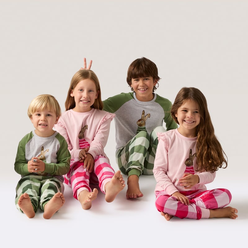 Kids Easter Binky Thyme Long Pyjama Set