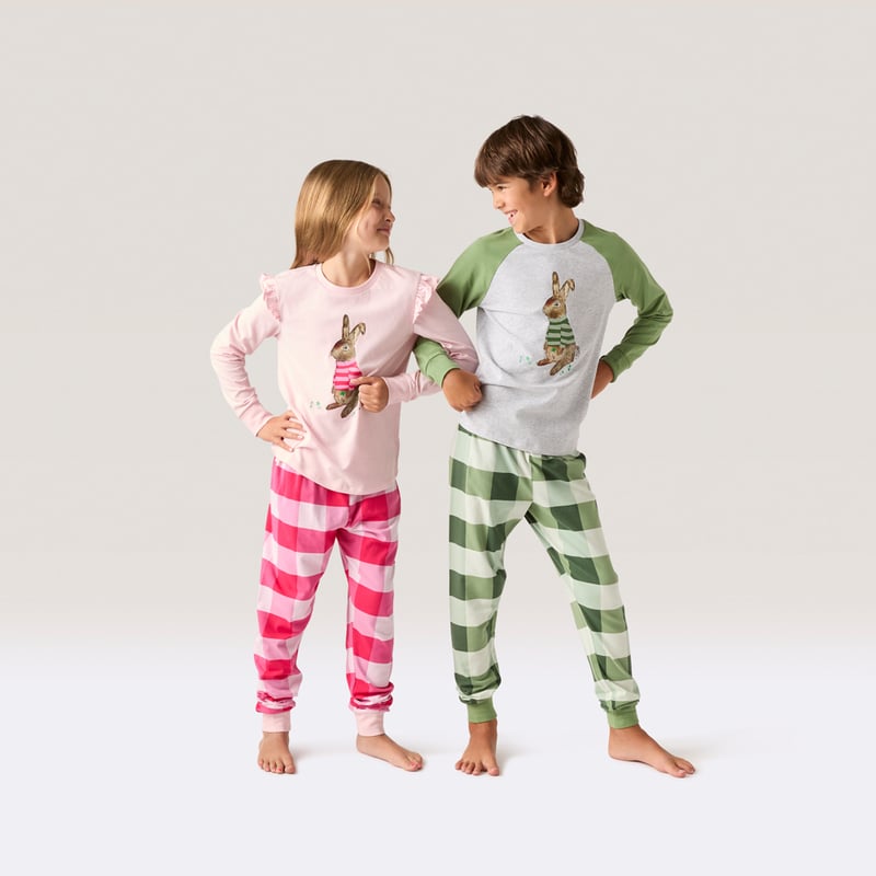 Kids Easter Binky Thyme Long Pyjama Set