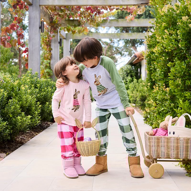 Kids Easter Binky Thyme Long Pyjama Set