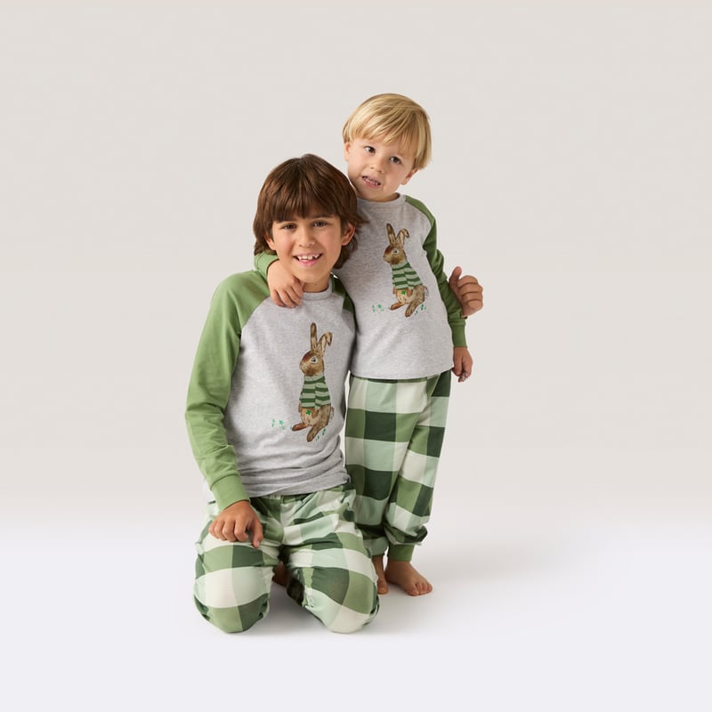 Kids Easter Binky Thyme Long Pyjama Set