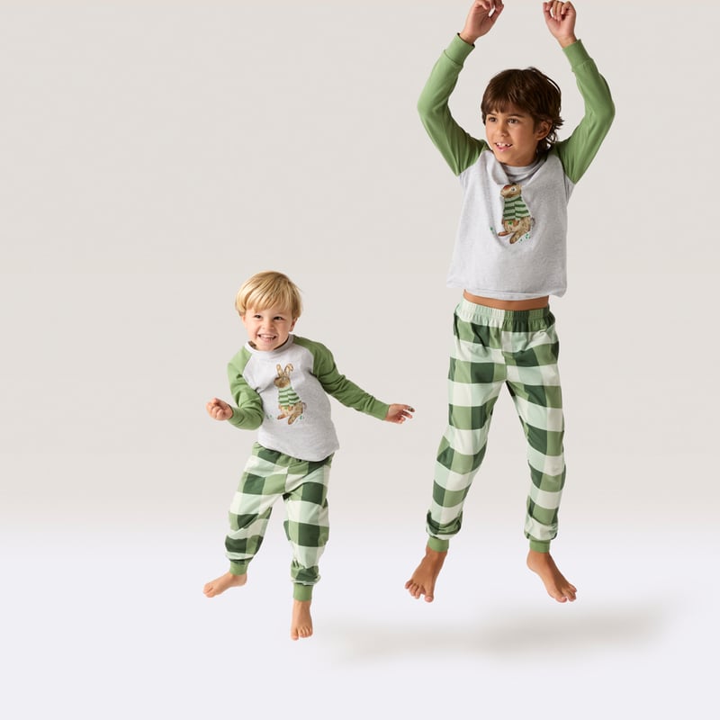 Kids Easter Binky Thyme Long Pyjama Set