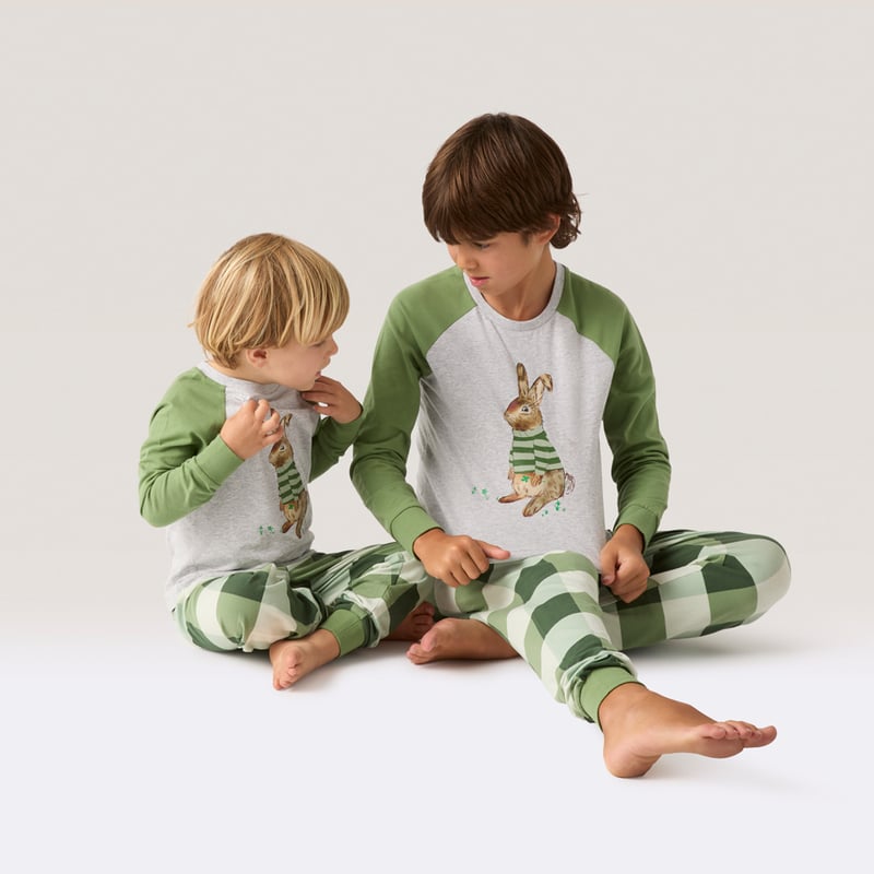 Kids Easter Binky Thyme Long Pyjama Set