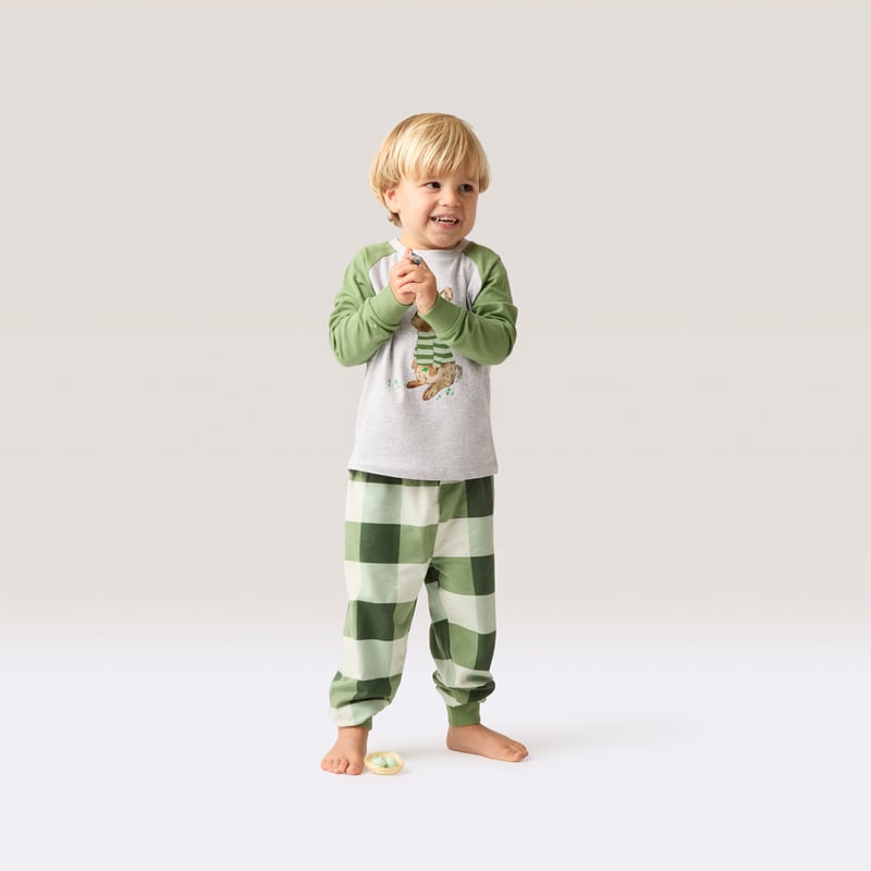 Kids Easter Binky Thyme Long Pyjama Set