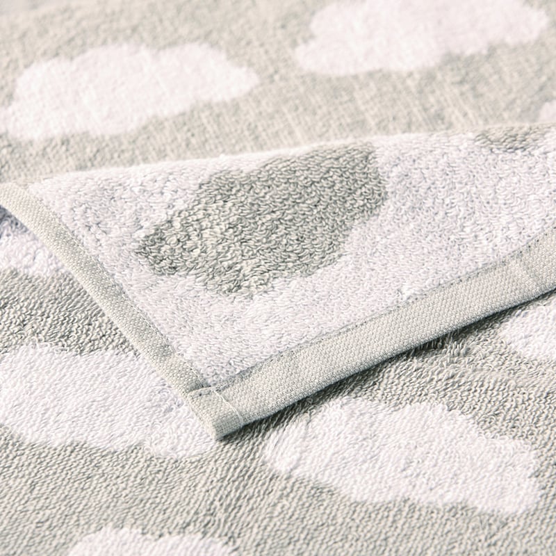 Cloud Dreams Grey Towel Range