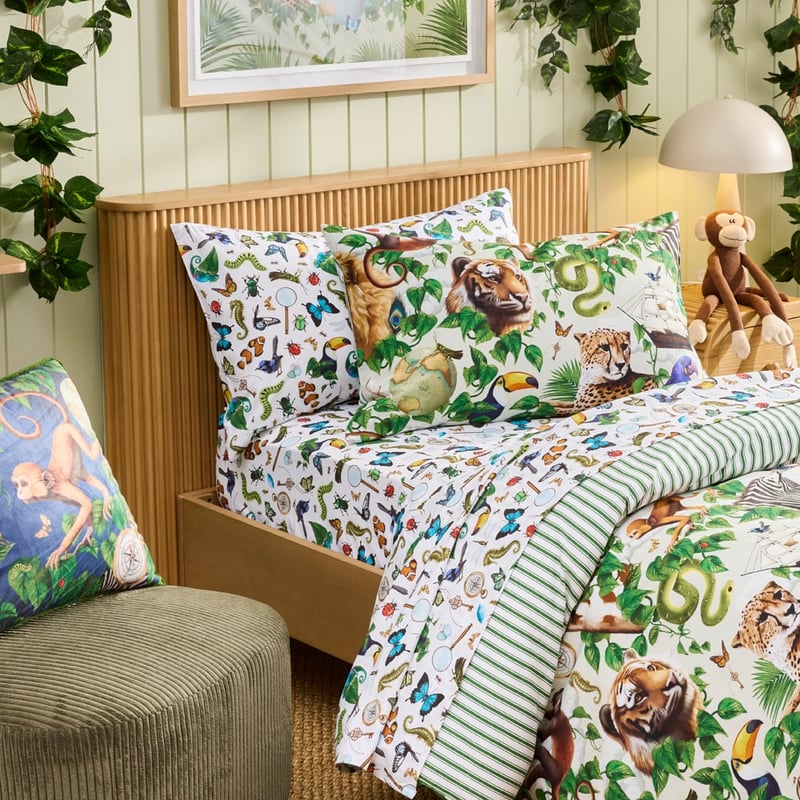 Fleur Harris Beautiful World Quilt Cover Set