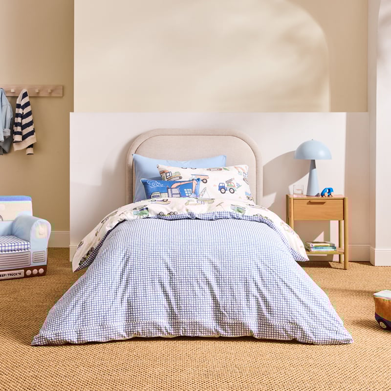 Stonewashed Natural Dig It Quilt Cover Set