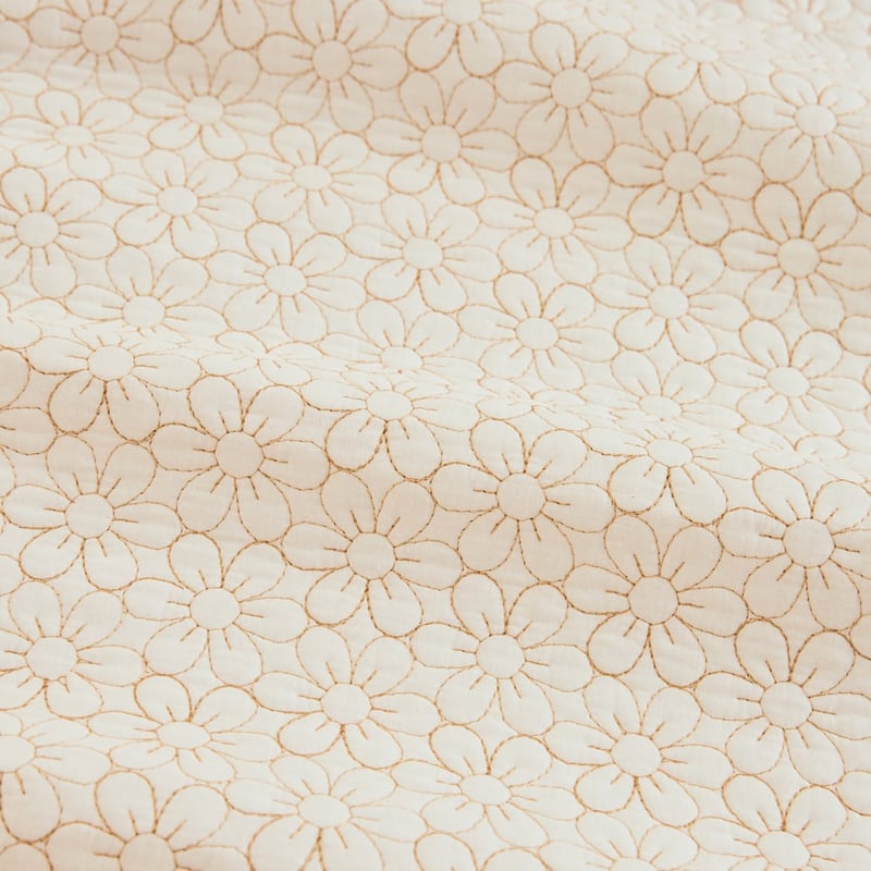 Heirloom Everbloom Natural Quilt Cover Set