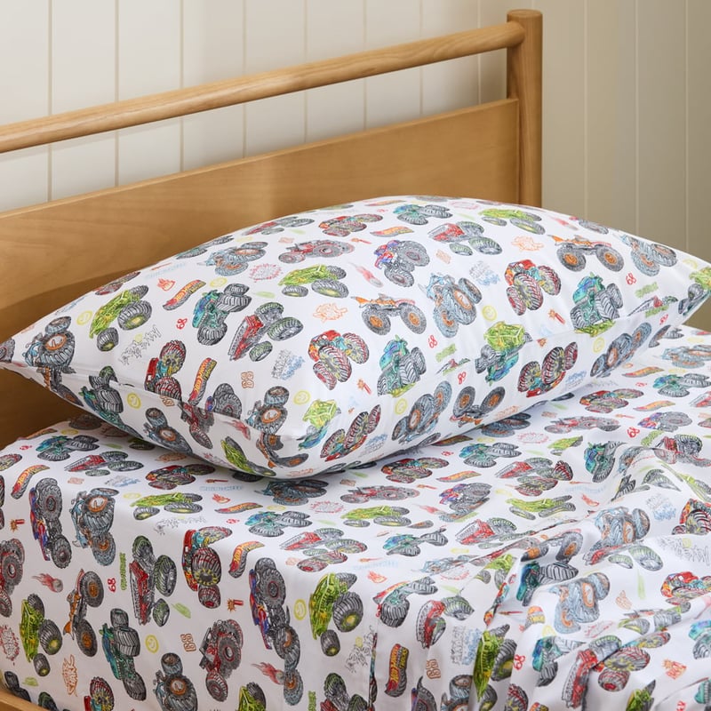 Mattel Hot Wheels Monster Trucks Sheet Set 