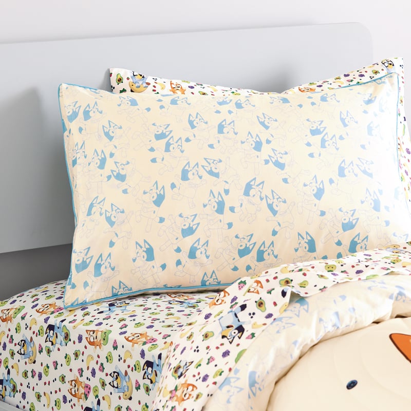 Bluey Fruity Fun Quilted Quilt Cover Set