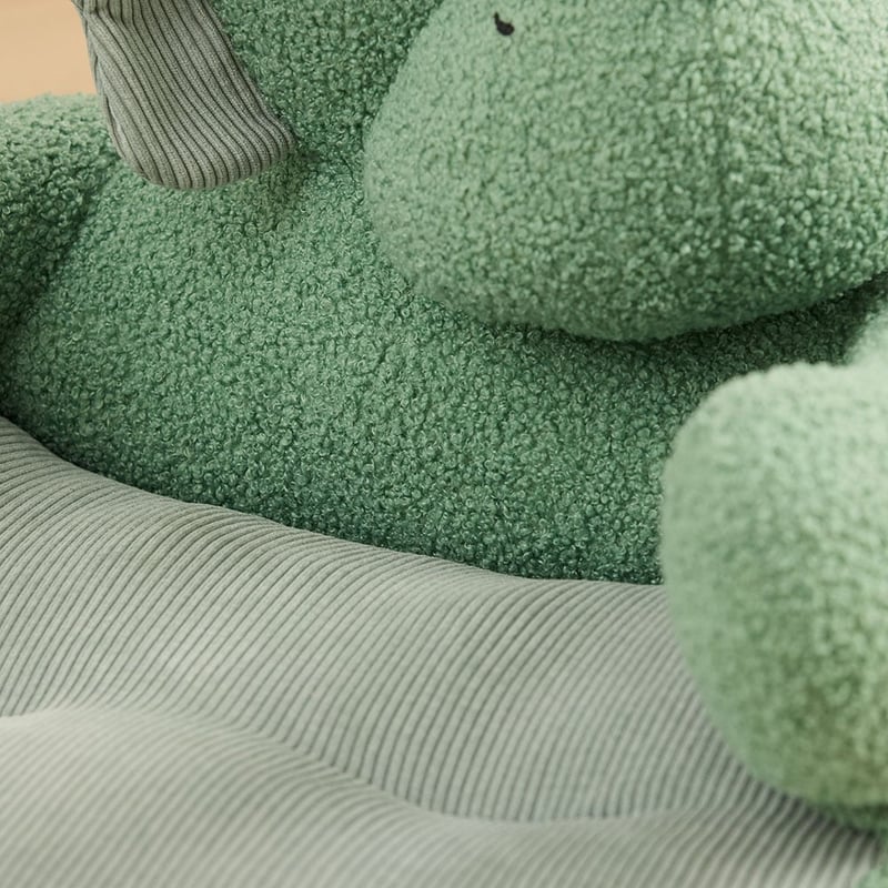 Trip Triceratops Sage Cuddle Chair