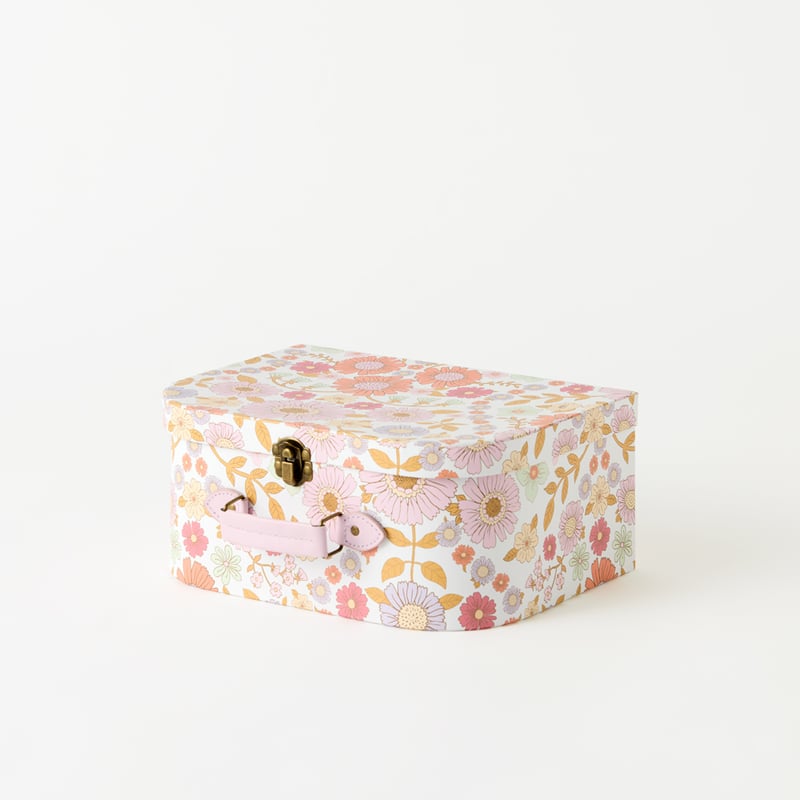 Willa Floral Decorator Suitcases Set of 3
