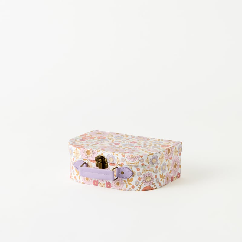 Willa Floral Decorator Suitcases Set of 3