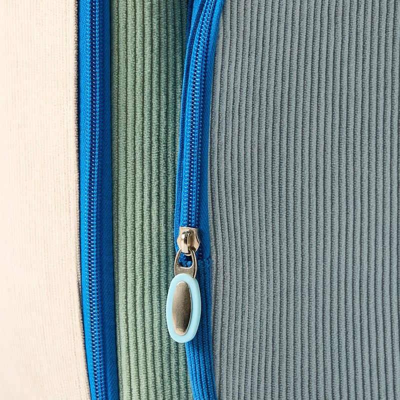 Green Cord Wheelie Bag