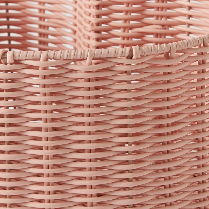 Sweet Heart Pink Storage Basket