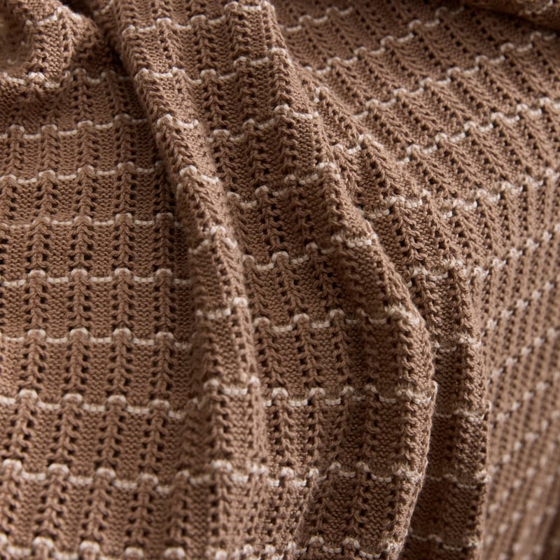 Quinn Cotton Natural Baby Blanket
