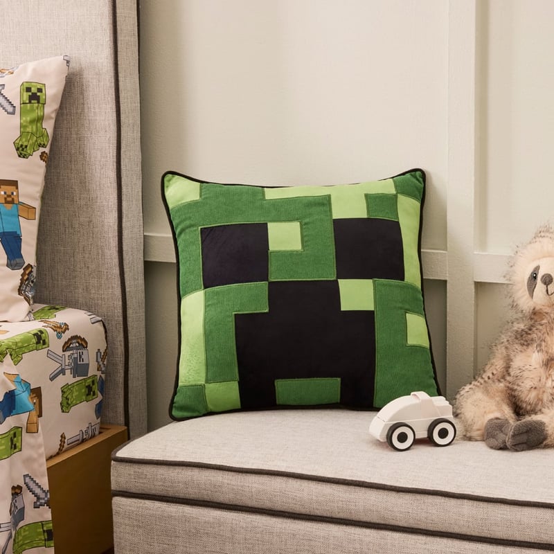 Minecraft Green Cushion