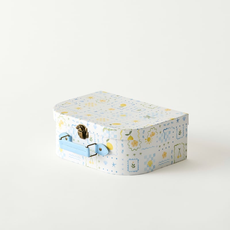 Lemons Decorator Suitcases Set of 3