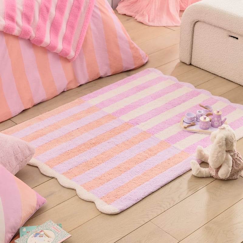 Tanner Lilac Stripe Rug