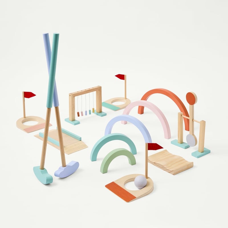 Timber Mini Golf Play Set