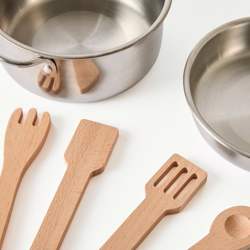 Timber Blue Kitchen Play Set