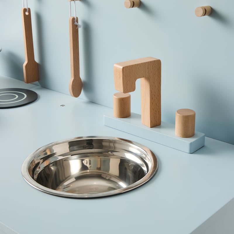 Timber Blue Kitchen Play Set
