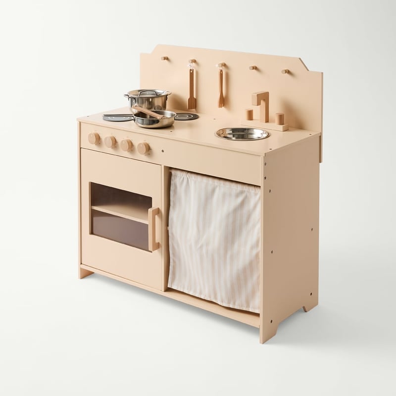 Timber Natural Kitchen Play Set