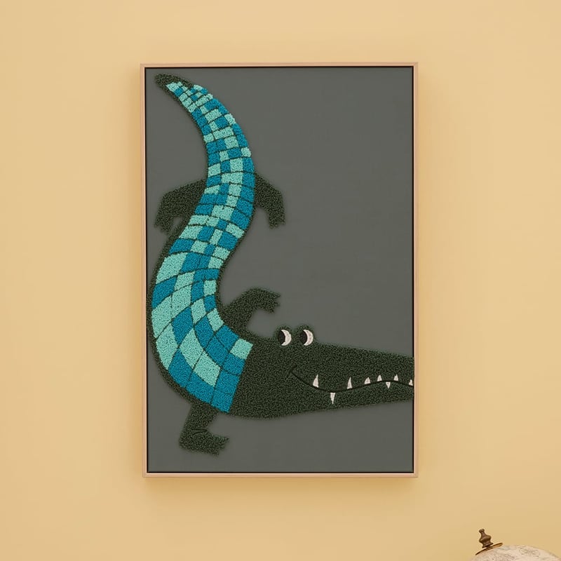 Cheeky Croc Wall Art