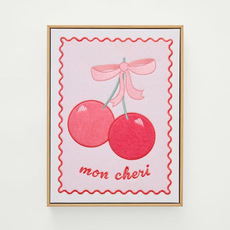 Cherry & Bows Wall Art