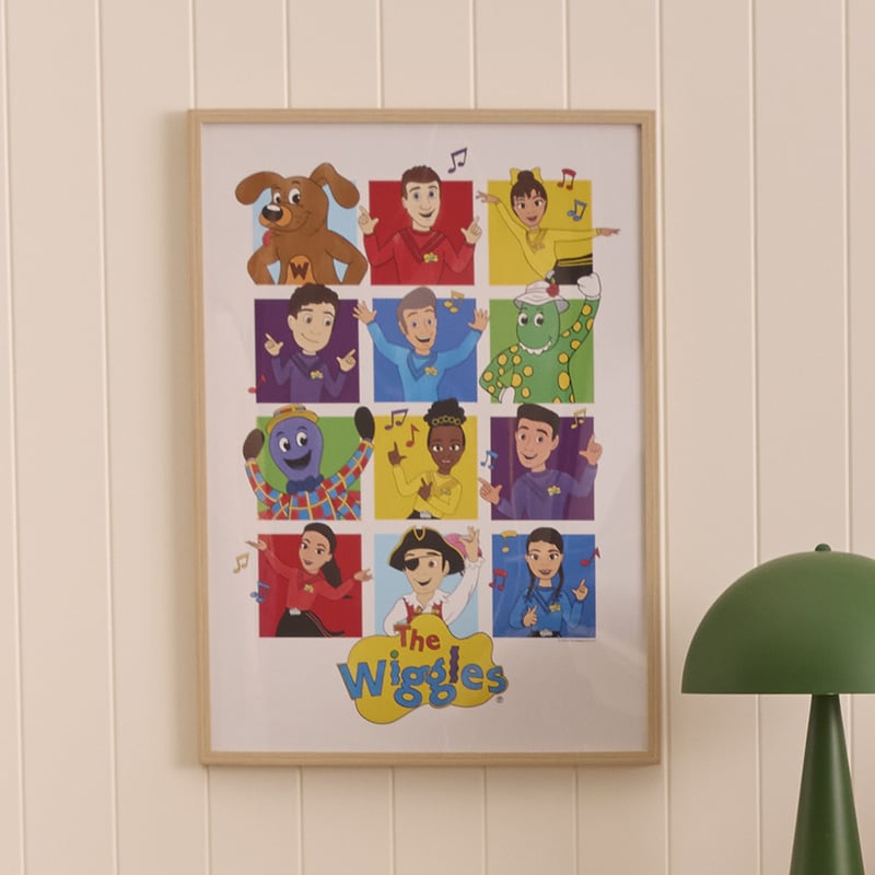 The Wiggles Ready Steady Wiggle Wall Art