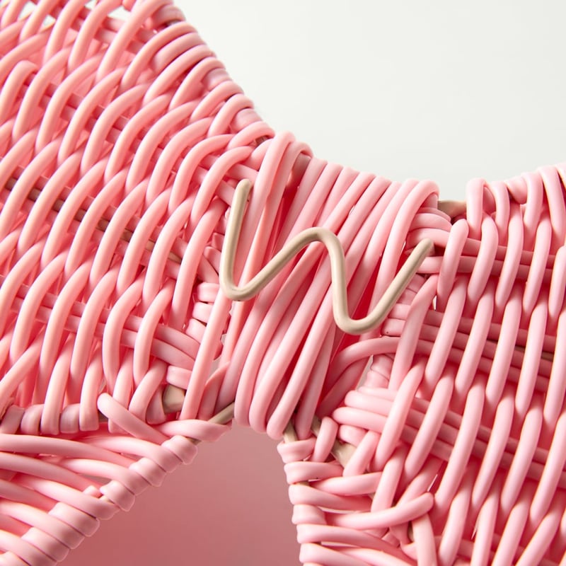 Bow Soft Pink Wall Hanging