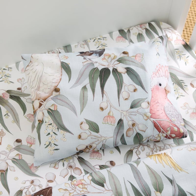 Fleur Harris Australian Friends Cot Quilt Cover Set